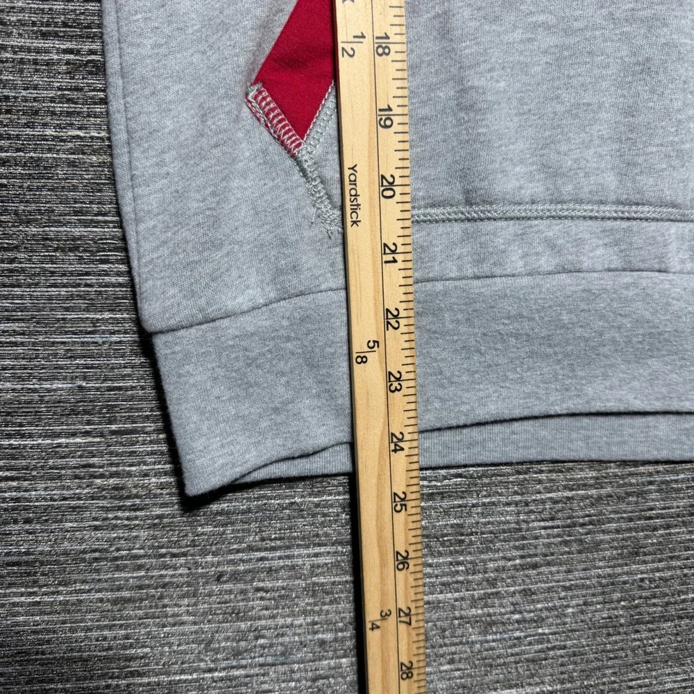 True Religion Pullover Hoodie Men XS Gray Colorblock LS PNL Pulover Hood Graphic